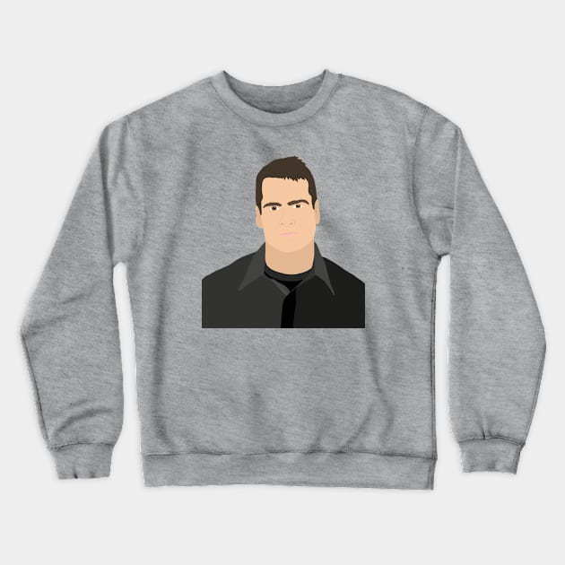 Henry Rollins Crewneck Sweatshirt by ElviaMontemayor